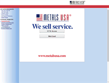 Tablet Screenshot of link.metalsusa.com